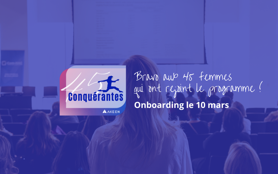 45 conquérantes, c'est parti !
