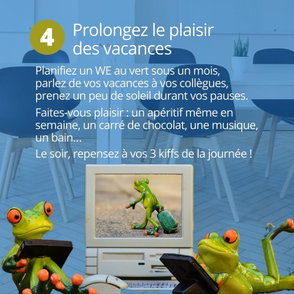6 conseils pour gérer le blues du retour de vacances 5