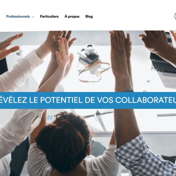 Homepage site web AKEEN